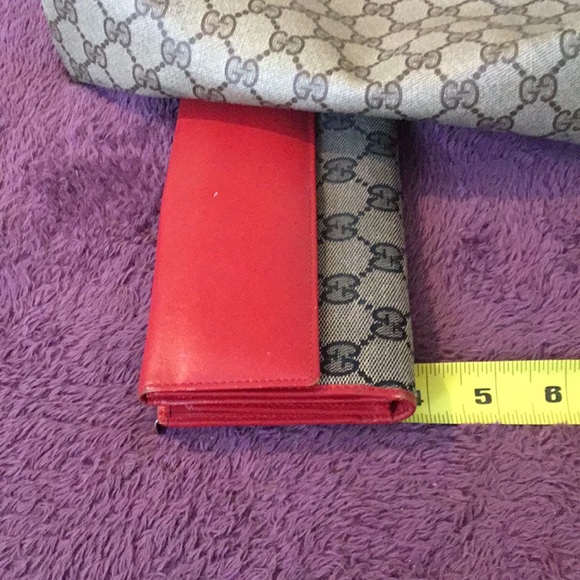 Gucci GG Supreme Horse bit Continental Wallet - Picture 15 of 16